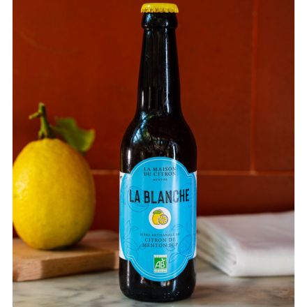 Bière Blanche au Citron de Menton IGP Bio - 33 cl