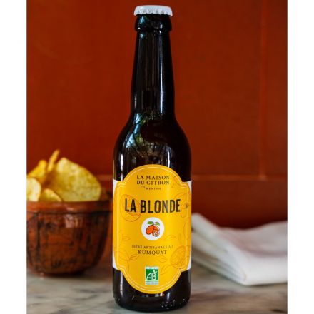 Bière Blonde au Kumquat Bio - 33 cl