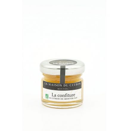 Confiture Bio de Citron de Menton IGP 30gr