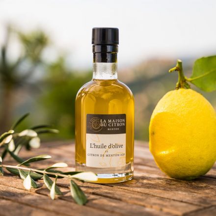 Huile d'olive au Citron de Menton IGP