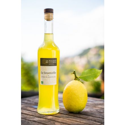 Limoncello Bio au Citron de Menton IGP 50 cl