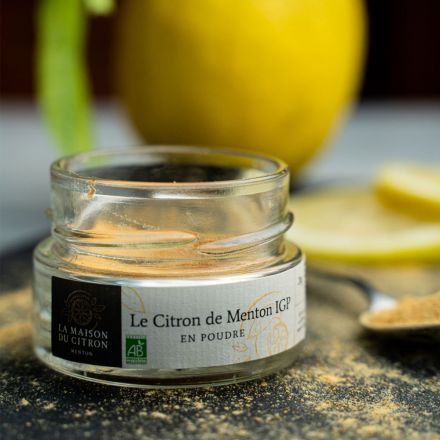Citron de Menton IGP en poudre Bio