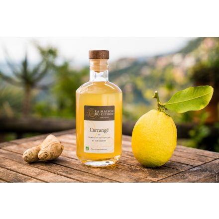 L'arrangé Bio au Citron de Menton IGP et Gingembre 50 cl